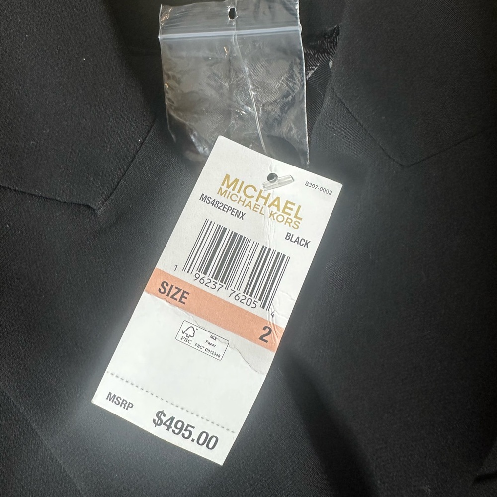 MICHAEL Michael Kors Black Sleeveless Jumpsuit - Picture 7 of 7